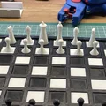 Bộ Cờ Vua (Chess set) In 3D Nhiều Màu Đơn Giản - Thumbnail 3