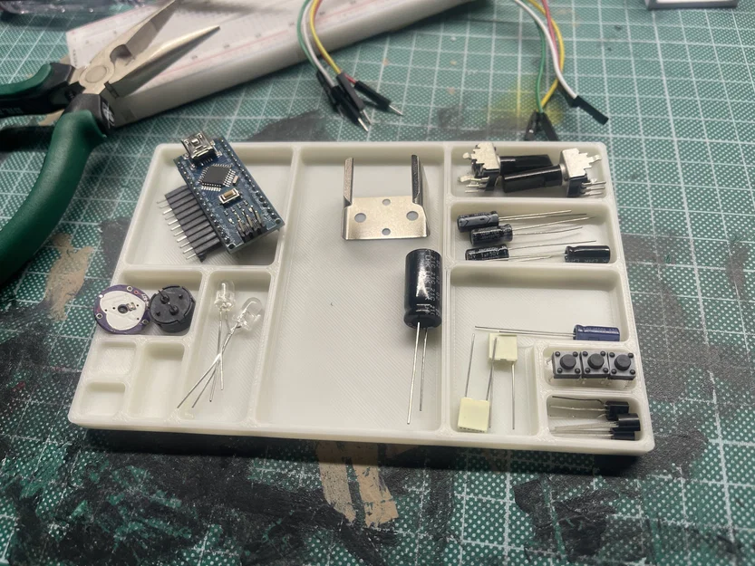 Khay đựng linh kiện điện tử (Electronics Tray) - Image 1