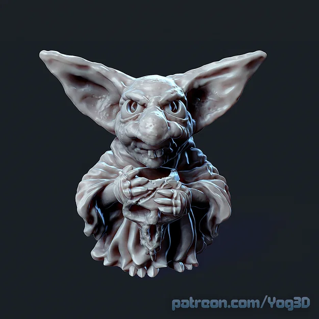 Mô hình Baby Goblin - Tượng yêu tinh 3D ấn tượng cho bộ sưu tập - Image 1