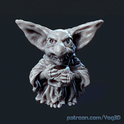 Mô hình Baby Goblin - Tượng yêu tinh 3D ấn tượng cho bộ sưu tập