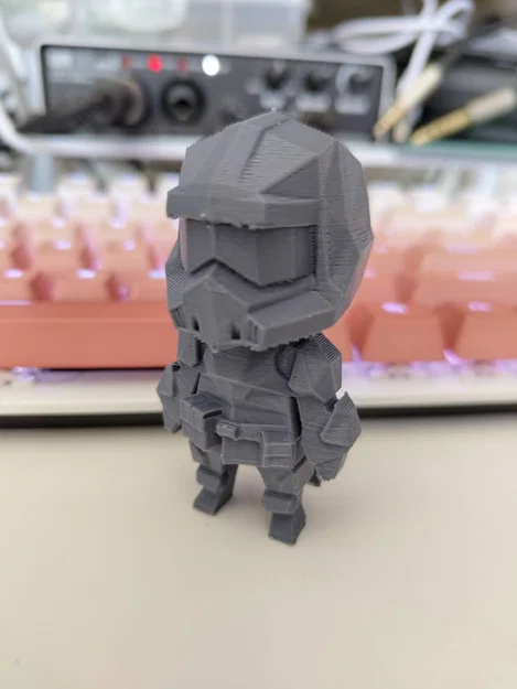 Bộ giáp B01-Tactical từ Helldivers2 (chibi STL in 3D) - Image 1