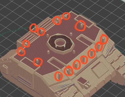 Xe tăng Annihilator Helldivers2 (tháp pháo xoay được) - STL in 3D - Image 2