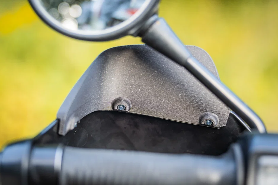 Ốp nối dài hand guard BMW R1150GS (Hand guard Extension) - Image 4