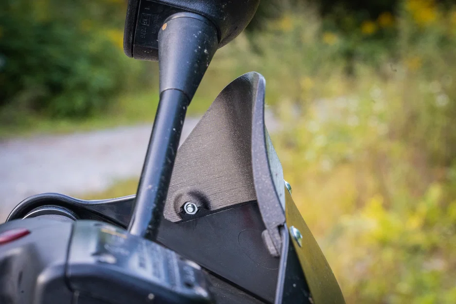 Ốp nối dài hand guard BMW R1150GS (Hand guard Extension) - Image 5