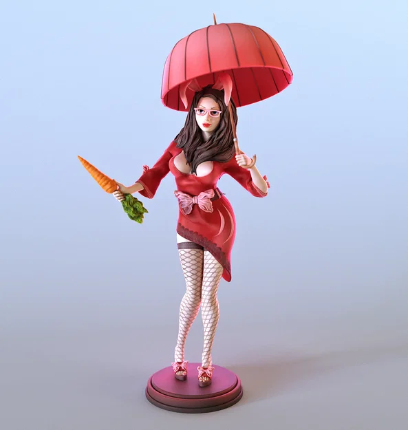 Mô hình 3D nhân vật Bunny Girl Lia đáng yêu - Image 1