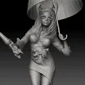 Mô hình 3D nhân vật Bunny Girl Lia đáng yêu - Thumbnail 3