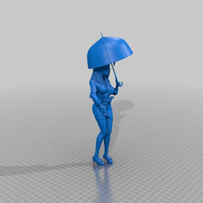 Mô hình 3D nhân vật Bunny Girl Lia đáng yêu