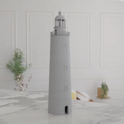 Mô hình ngọn hải đăng lắp ghép 3D cổ điển