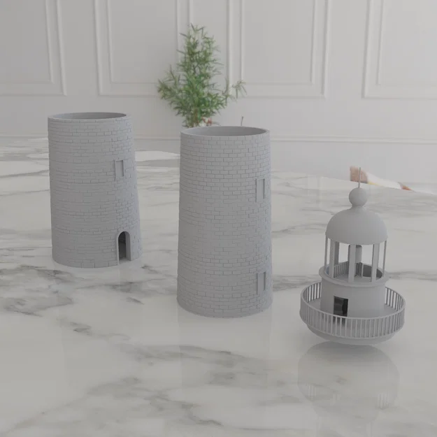 Mô hình ngọn hải đăng lắp ghép 3D cổ điển - Image 2