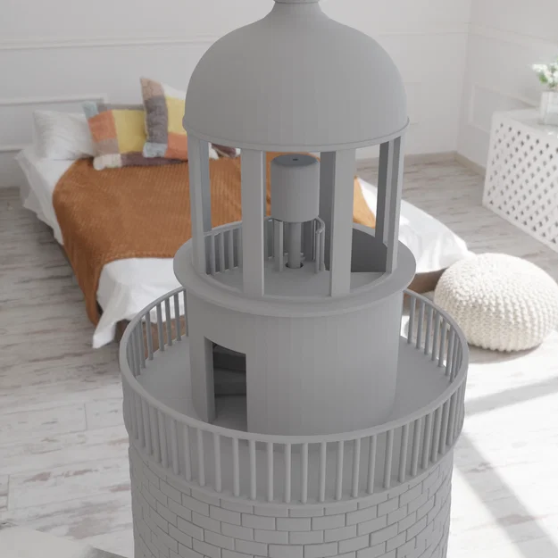 Mô hình ngọn hải đăng lắp ghép 3D cổ điển - Image 3