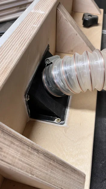 Cổng Nối Ống Hút Bụi Cho Bàn Router (Router Table Dust Hose Port) - Image 2