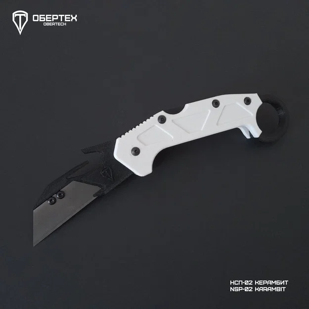 OBERTECH NSP-02 KARAMBIT – Dao rọc gấp (folding utility knife) 3D print - Image 1