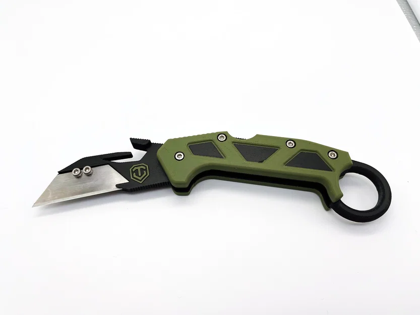 Bản remix dao utility gập OBERTECH NSP-02 KARAMBIT - Image 1