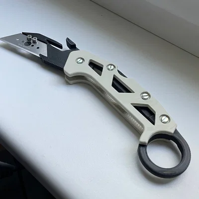 Dao Utility Gấp Karambit Khung Xương (OBERTECH NSP-02)