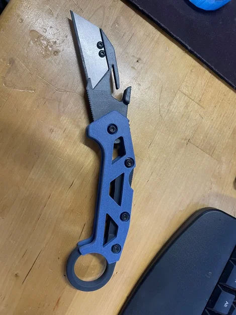 Dao Utility Gấp Karambit Khung Xương (OBERTECH NSP-02) - Image 4