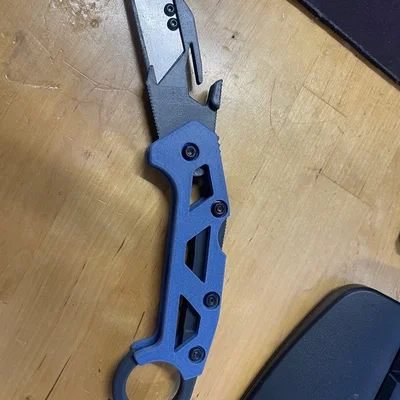 Dao Utility Gấp Karambit Khung Xương (OBERTECH NSP-02)