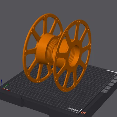 Coil gấp gọn cho filament