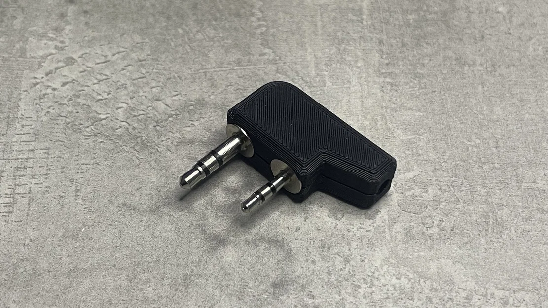 Kenwood 2-pin – Vỏ in 3D cho jack/connector chuẩn Kenwood - Image 3