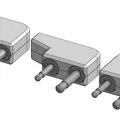 Kenwood 2-pin – Vỏ in 3D cho jack/connector chuẩn Kenwood - Thumbnail 5