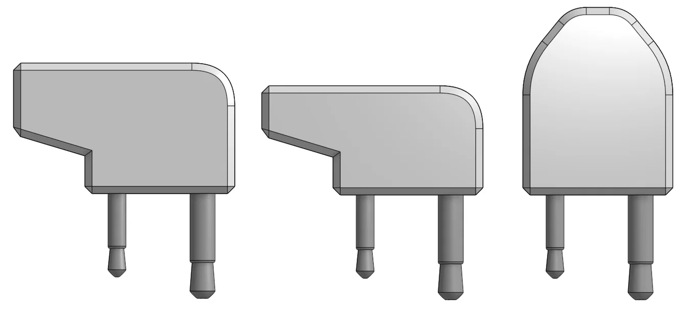 Kenwood 2-pin – Vỏ in 3D cho jack/connector chuẩn Kenwood - Image 6