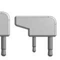 Kenwood 2-pin – Vỏ in 3D cho jack/connector chuẩn Kenwood - Thumbnail 6