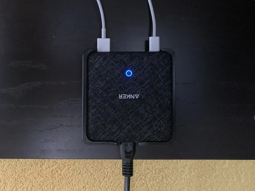 Ngàm gắn Anker PowerPort Atom III Slim Charging Hub Mount - Image 1