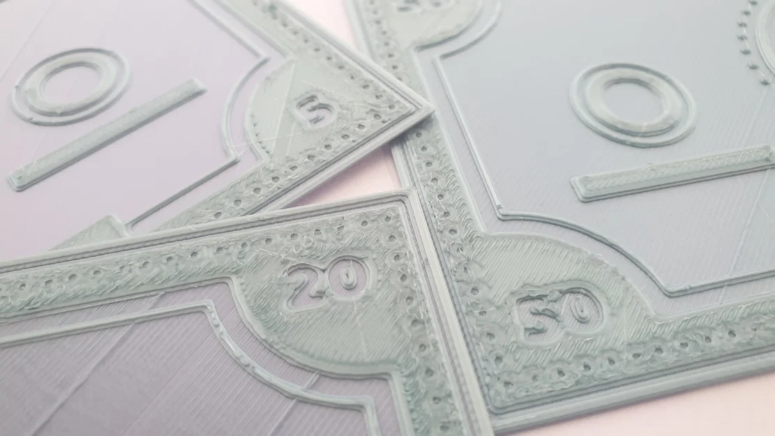 Mô hình tiền giấy đồ chơi 3D in dễ dàng cho bé - Image 2