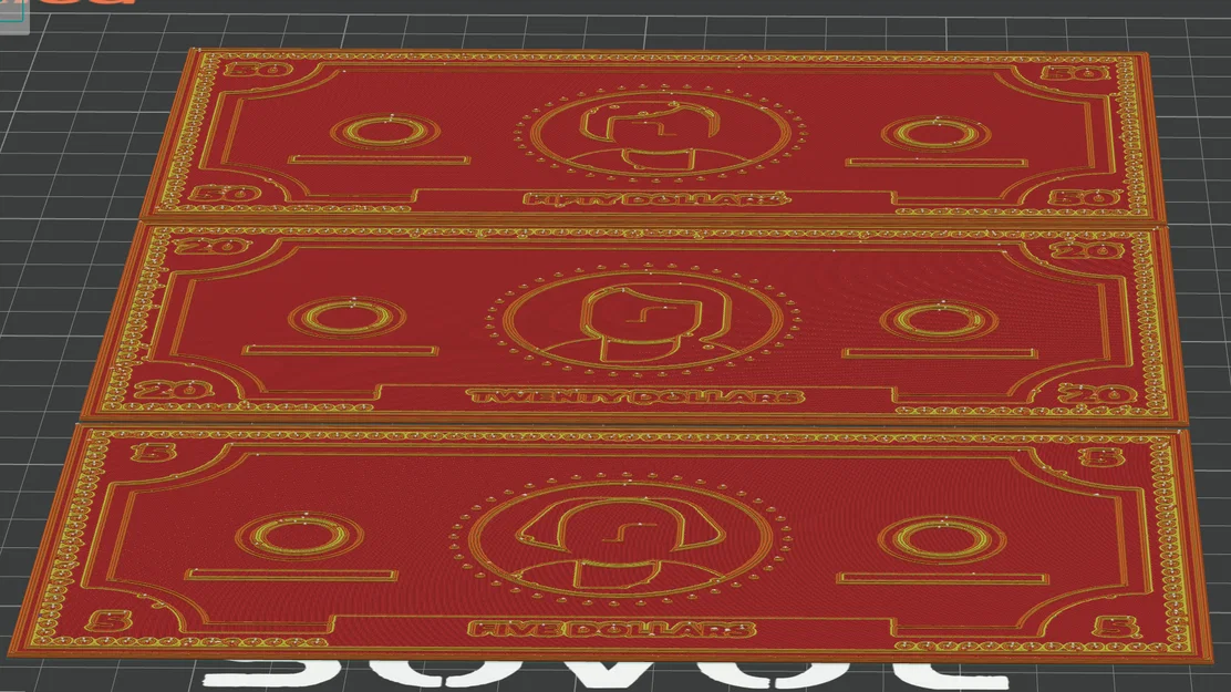 Mô hình tiền giấy đồ chơi 3D in dễ dàng cho bé - Image 5