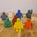 Lego man – Mô hình người Lego print-in-place, không cần lắp ráp - Thumbnail 1