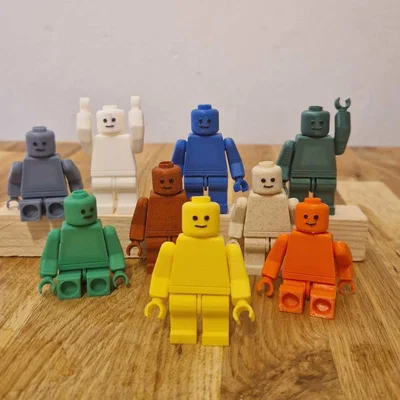 Lego man – Mô hình người Lego print-in-place, không cần lắp ráp