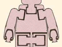 Lego man – Mô hình người Lego print-in-place, không cần lắp ráp - Image 2
