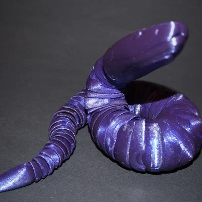 Rắn khớp nối (Articulated Snake) - in 3D print-in-place