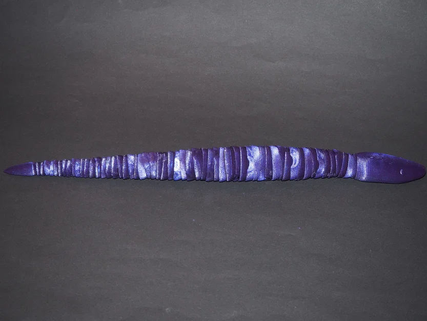 Rắn khớp nối (Articulated Snake) - in 3D print-in-place - Image 5