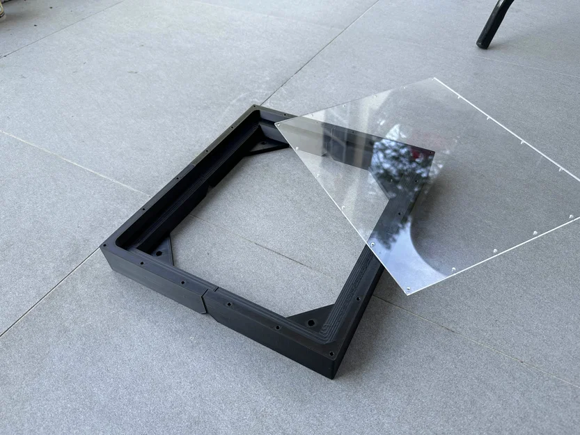 Ngàm phẳng Starlink Mini kèm tấm acrylic nắp trên (Flatmount kín) - Image 8
