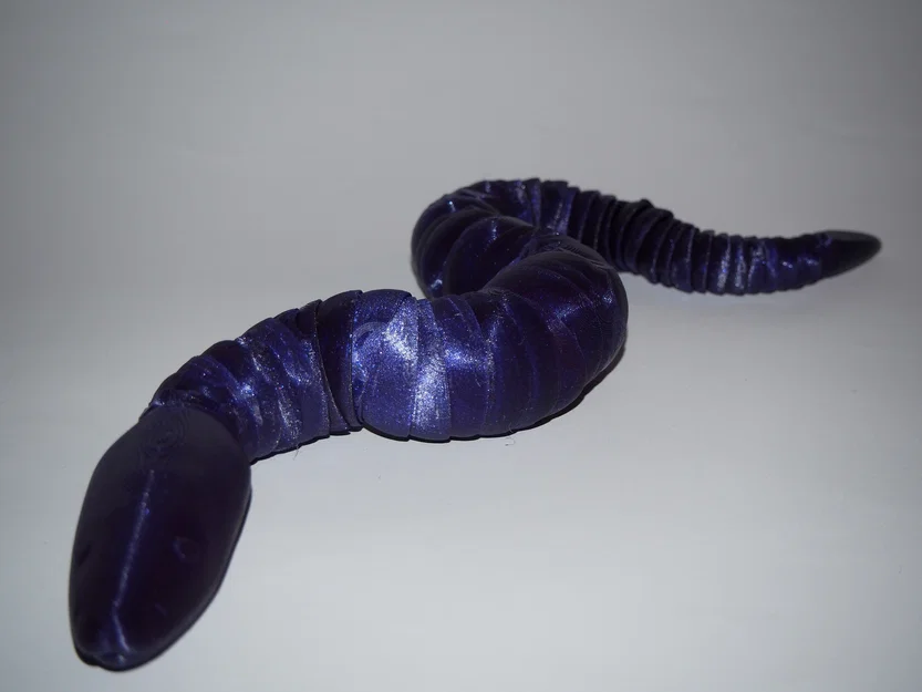 Rắn khớp nối (Articulated Snake) - in 3D print-in-place - Image 7