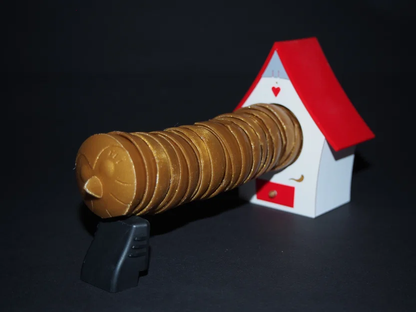 The Owl House Porta-Hooty – Mô hình Hooty cổ linh hoạt print-in-place - Image 3