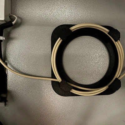 Giá đỡ cuộn dây cáp quang (Optical Fiber Loopback) in 3D tiện lợi