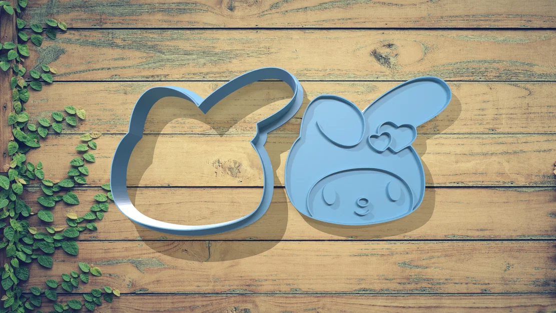 Bộ Khuôn Cắt Bánh Quy Sanrio: Hello Kitty, My Melody, Kuromi, Badtz-Maru - Image 3