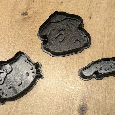Khuôn Cắt Bánh Quy Sanrio (Sanrio Cookie Cutter)