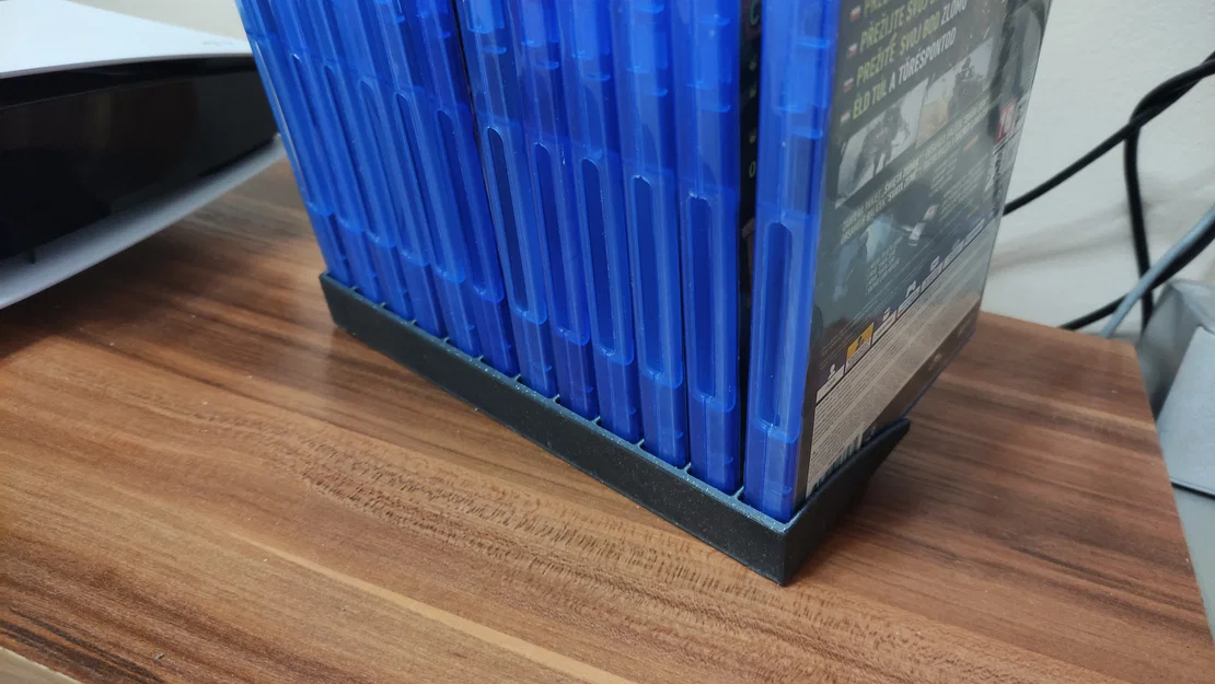 Kệ để đĩa game PlayStation - Giá đỡ 12 ngăn gọn gàng cho game thủ - Image 5