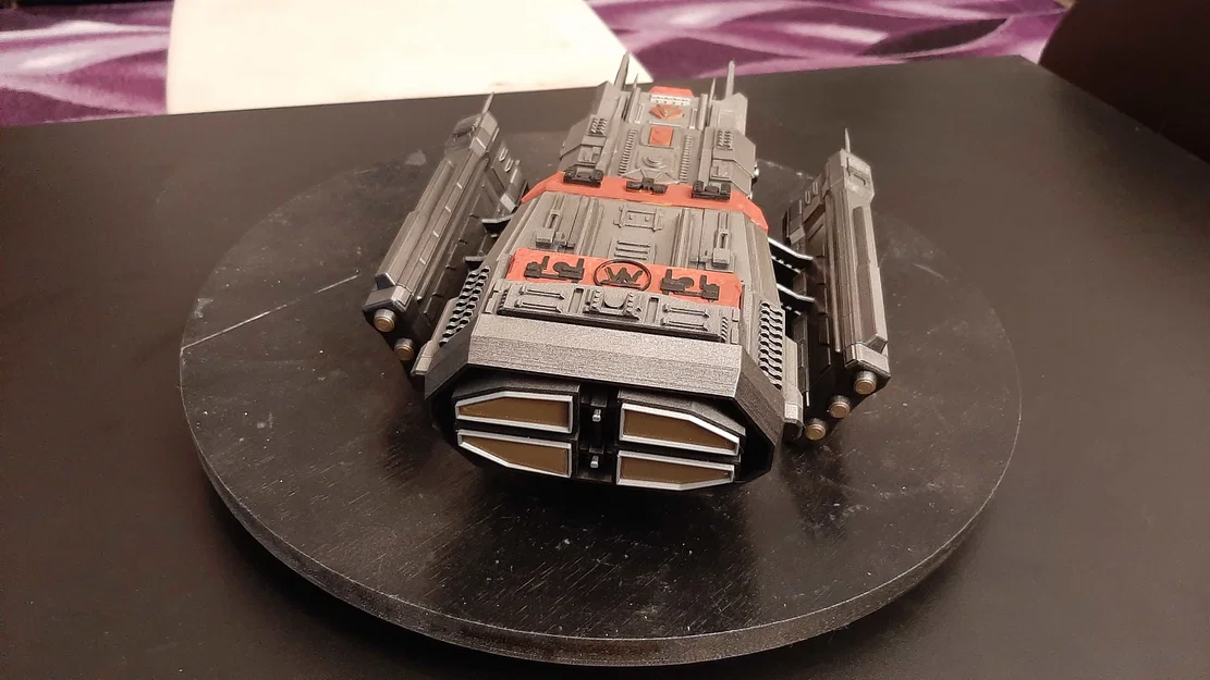 Tàu Asuran Light Corvette từ Stargate - Image 3