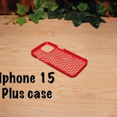 Ốp lưng bảo vệ tổ ong cho iPhone 15 Plus - In 3D độc đáo