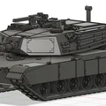 Mô hình xe tăng M1A2 Abrams SEP tỉ lệ 1:42 (in 3D chất lượng) - Thumbnail 1