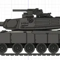 Mô hình xe tăng M1A2 Abrams SEP tỉ lệ 1:42 (in 3D chất lượng) - Thumbnail 4