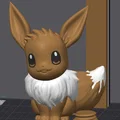Mô hình 3D ống heo Pokemon Eevee - In không cần hỗ trợ - Thumbnail 1