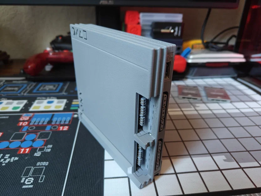 Vỏ Case PS2 Ultra Slim Remix: Giải Pháp Mod Máy Chơi Game 3D - Image 1