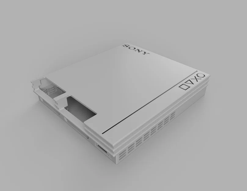 Vỏ Case PS2 Ultra Slim Remix: Giải Pháp Mod Máy Chơi Game 3D - Image 3