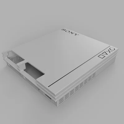 Vỏ Case PS2 Ultra Slim Remix: Giải Pháp Mod Máy Chơi Game 3D
