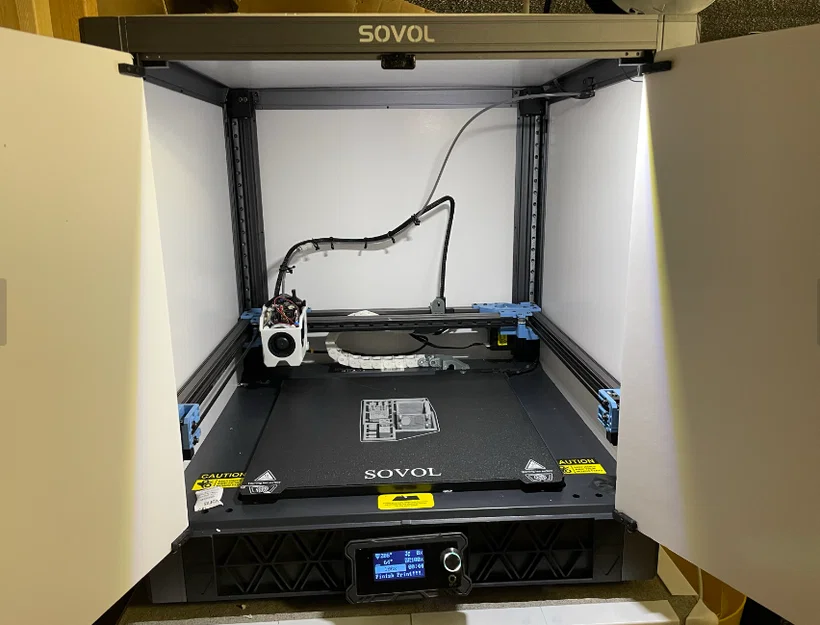 Bộ bản lề cửa cho lồng che máy in 3D Sovol SV08 (Sử dụng ốc M3) - Image 2