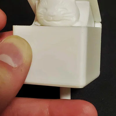 Móc Treo Chìa Khóa Mèo Bản Tinh Chỉnh (cứng hơn, dễ in hơn)